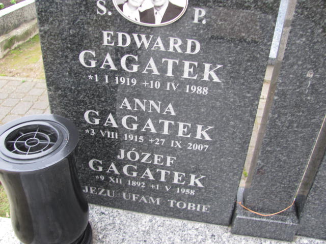 Grób Józef Gagatek