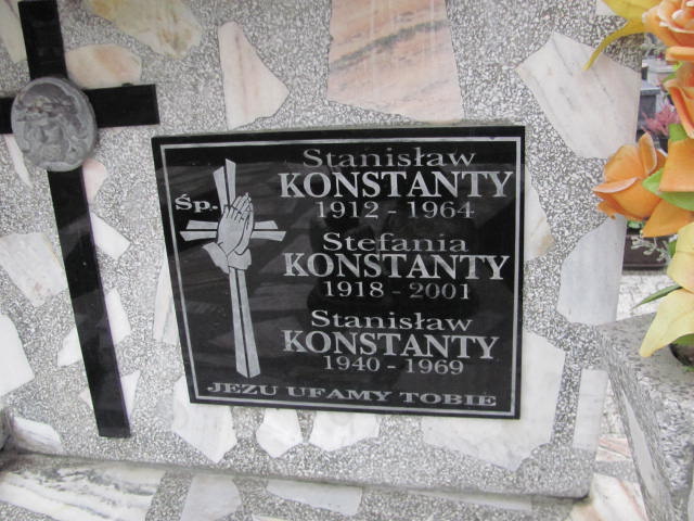Stanisław Konstanty 1912 Nowy Sącz Biegonice - Grobonet - Wyszukiwarka osób pochowanych