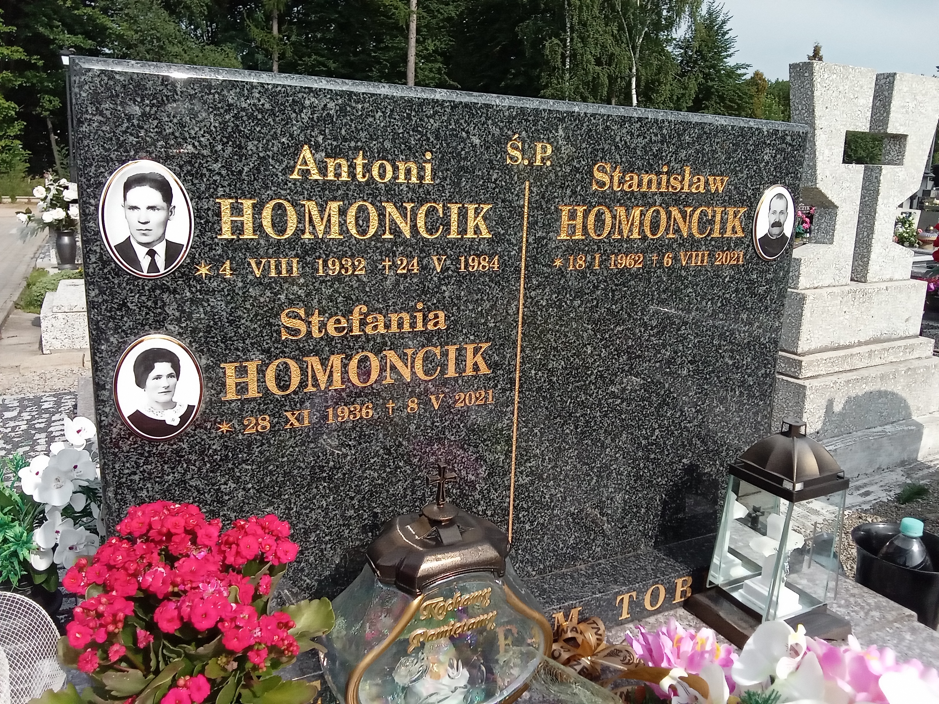 Stanisław Homoncik 1962 Nowy Sącz Biegonice - Grobonet - Wyszukiwarka osób pochowanych