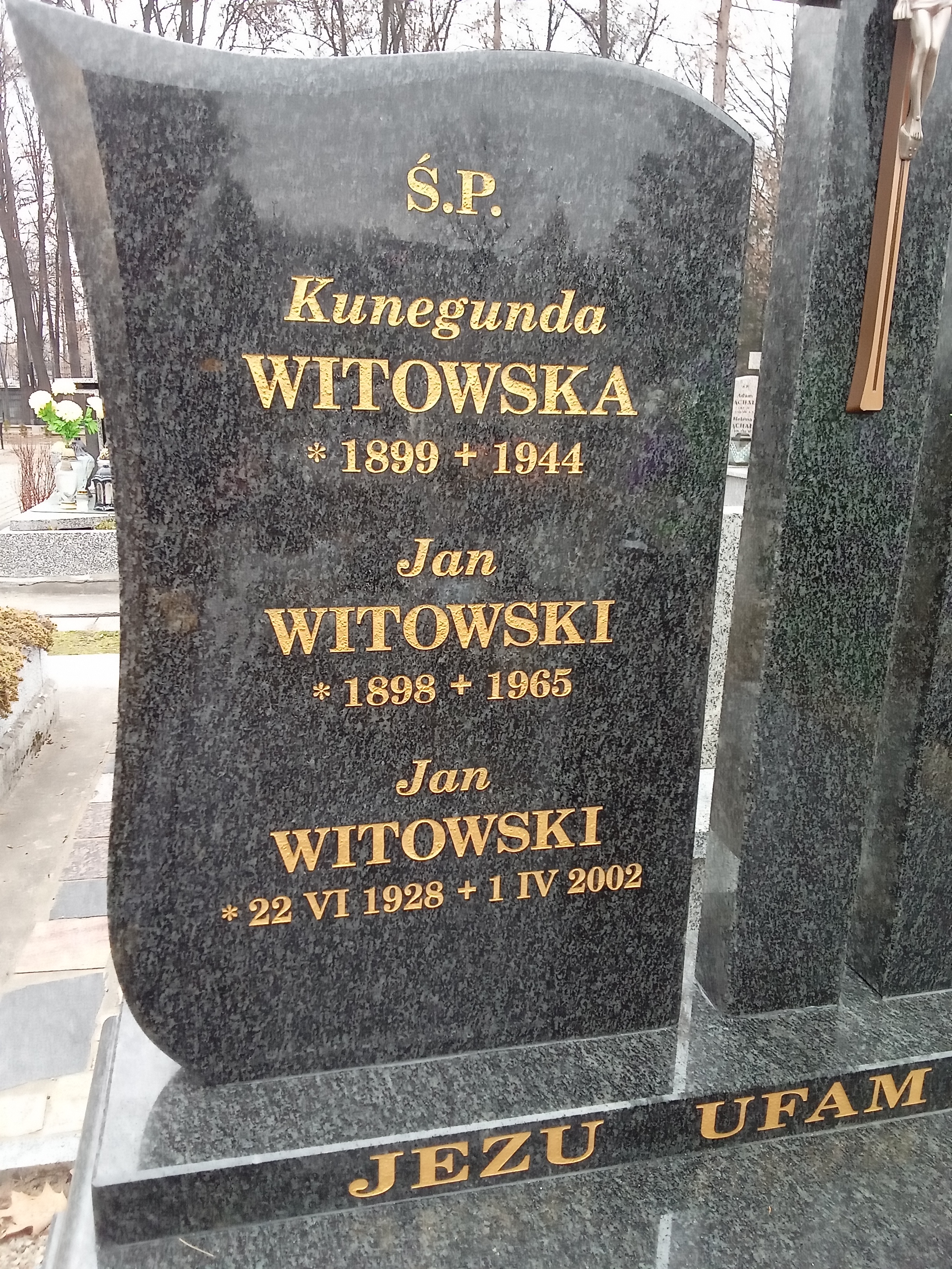 Kunegunda Witowska 1899 Nowy Sącz Biegonice - Grobonet - Wyszukiwarka osób pochowanych