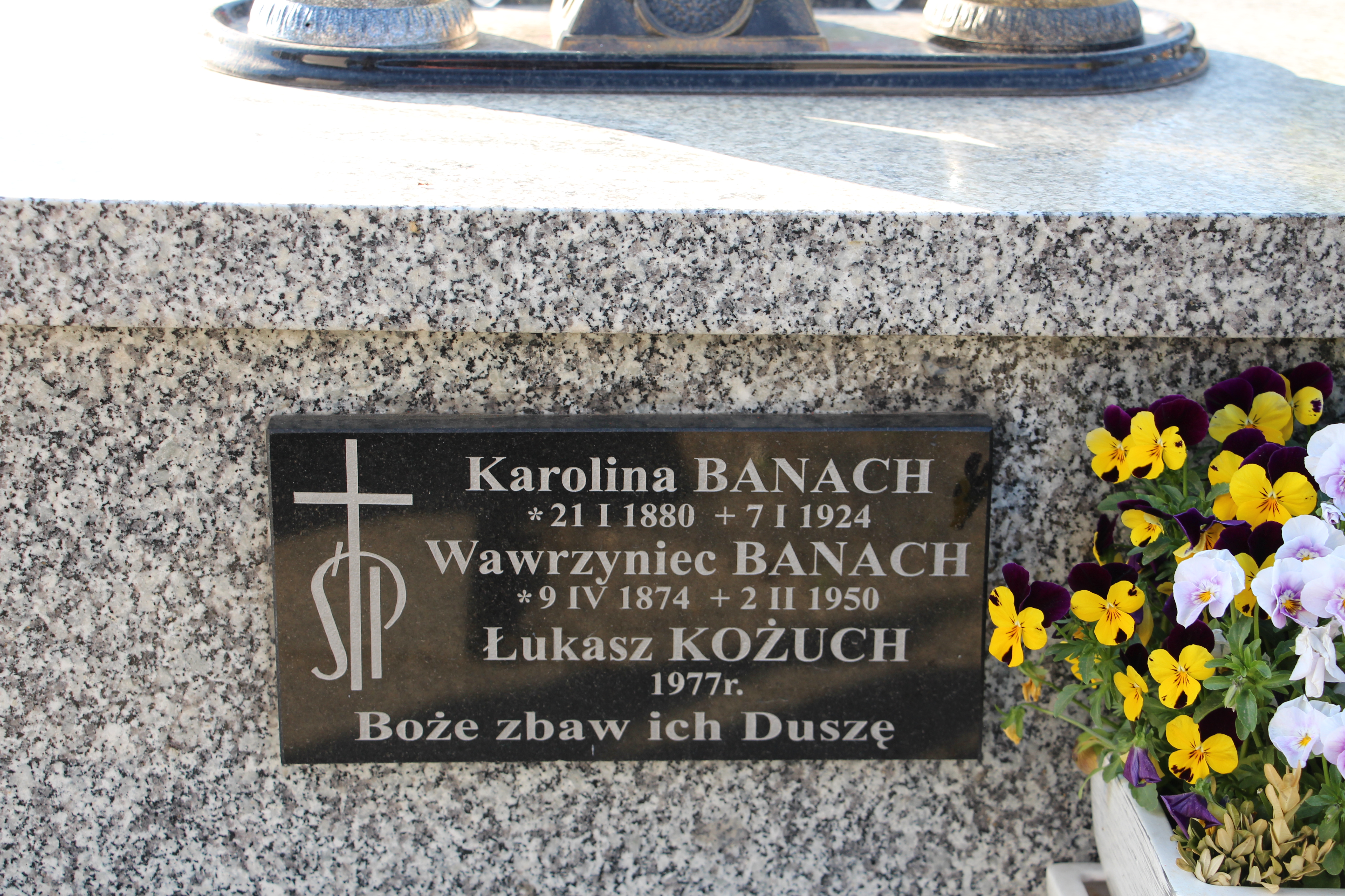 Karolina Banach 1880 Nowy Sącz Biegonice - Grobonet - Wyszukiwarka osób pochowanych