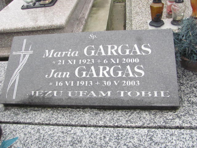 Maria Gargas 1923 Nowy Sącz Biegonice - Grobonet - Wyszukiwarka osób pochowanych