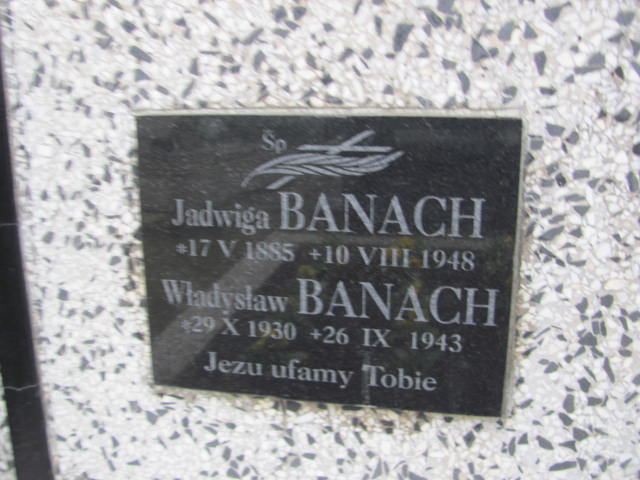 Władysław Banach 1930 Nowy Sącz Biegonice - Grobonet - Wyszukiwarka osób pochowanych