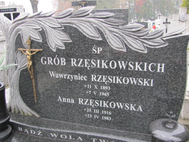 Wawrzyniec Rzęsikowski 1851 Nowy Sącz Biegonice - Grobonet - Wyszukiwarka osób pochowanych