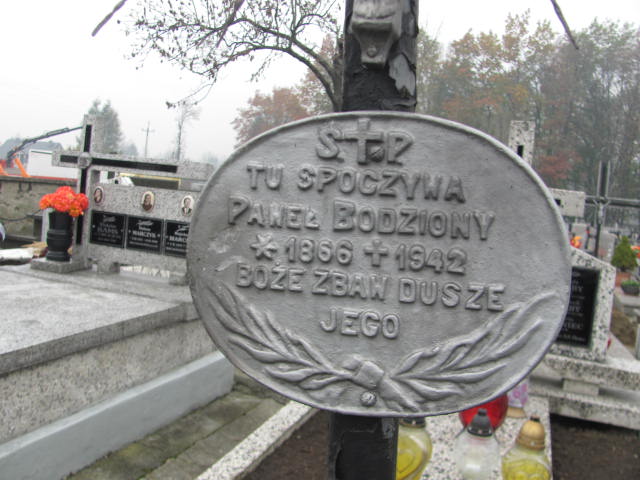 Paweł Bodziony 1866 Nowy Sącz Biegonice - Grobonet - Wyszukiwarka osób pochowanych